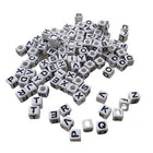 Letter Beads, Wood, Assorted Colors 250/Pack 