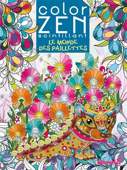 Le Monde des paillettes - Color Zen scintillant