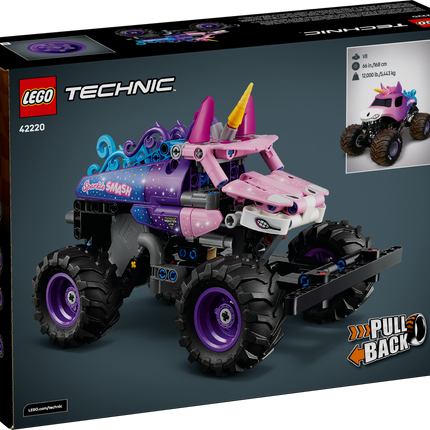 Lego Technic 42220 Monster Jam™ Sparkle Smash™ à rétrofriction