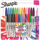 Sharpie® Fine Marker, 24-Pack Electro Pop Colors 