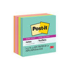 Post-it® Super Sticky Notes - Miami Collection 3 x 3 in. pad of 90 sheets (pack of 5) 