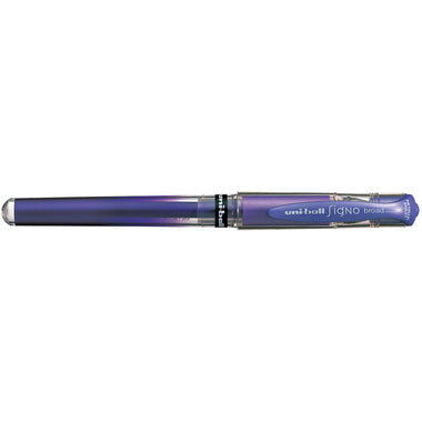 Stylo Uni-ball Signo gel violet métallique