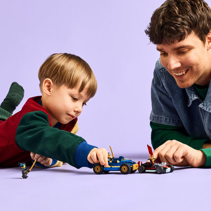 Lego Ninjago 71840 Rogue vs. Drix Race Car Duel