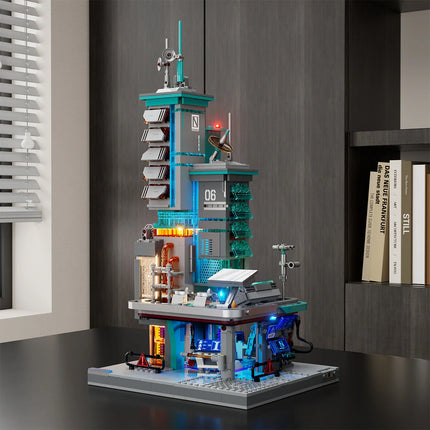 Lumibricks Neon Tech Station