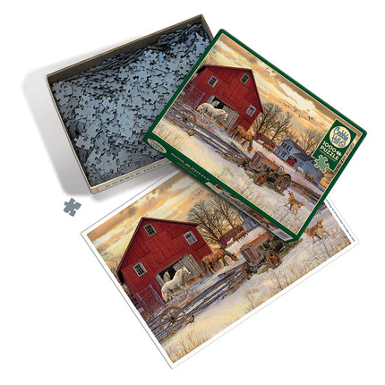 CT Cobble Winter on the Farm | 1000 pieces 