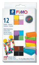 Pate a modeler FIMO Boite de 12 Neon