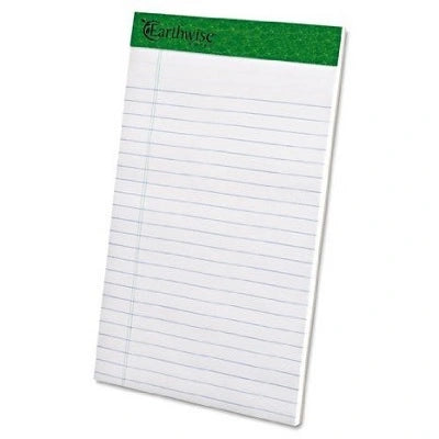 Paquet De 6 Blocs De Papier Perforés Earthwise(Md), 5 X 8 Po, Blanc, 40 Feuilles