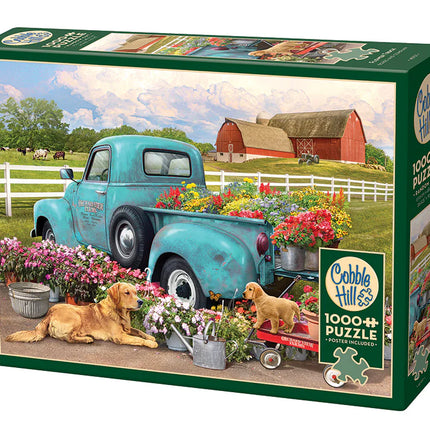 C-T Cobble Camion de fleurs | 1000 pièces