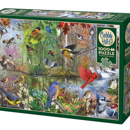 CT Cobble Seasonal Birds | 1000 pieces 