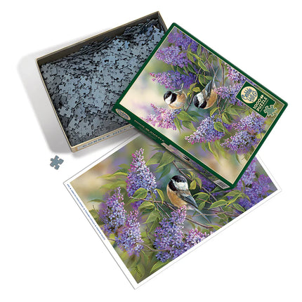 CT Cobble Chickadees and Lilacs | 1000 pieces 