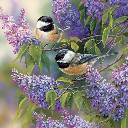CT Cobble Chickadees and Lilacs | 1000 pieces 