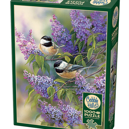 CT Cobble Chickadees and Lilacs | 1000 pieces 