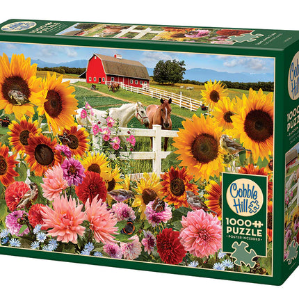CT Cobble Sunflower Farm | 1000 Pieces 