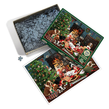 C-T Cobble Hill Chiots de Noël | 1000 pièces