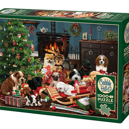 C-T Cobble Hill Chiots de Noël | 1000 pièces