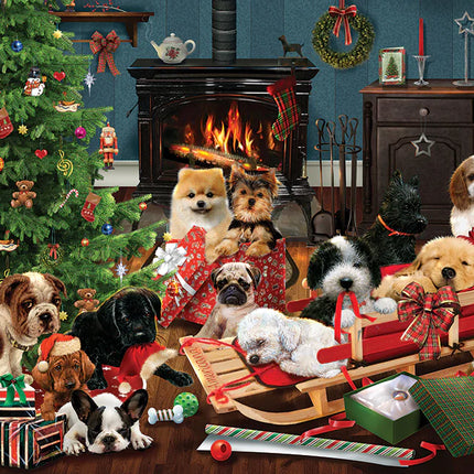 C-T Cobble Hill Chiots de Noël | 1000 pièces