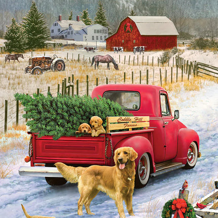 CT Cobble Farm Christmas | 1000 pieces 