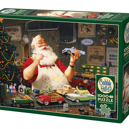 C-T Cobble Voitures de peinture du Père Noël | 1000 pièces