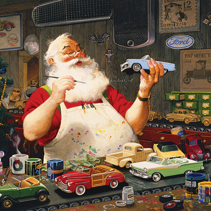 C-T Cobble Voitures de peinture du Père Noël | 1000 pièces
