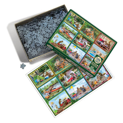 CT Cobble Squirrels on Vacation | 1000 pieces