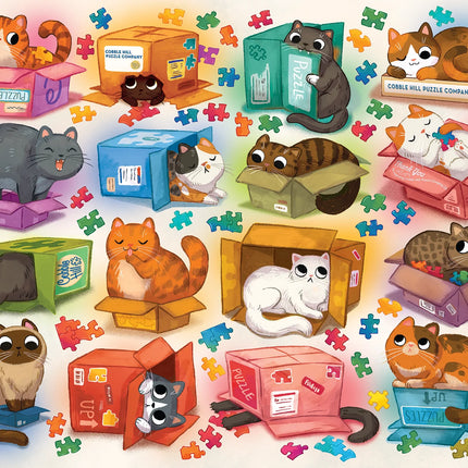 C-T Cobble Hill Cats vs. Puzzles |1000 Piece