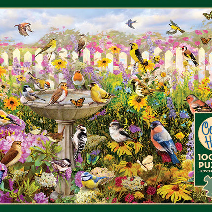 C-T Cobble Backyard Bird Bath |1000 Piece