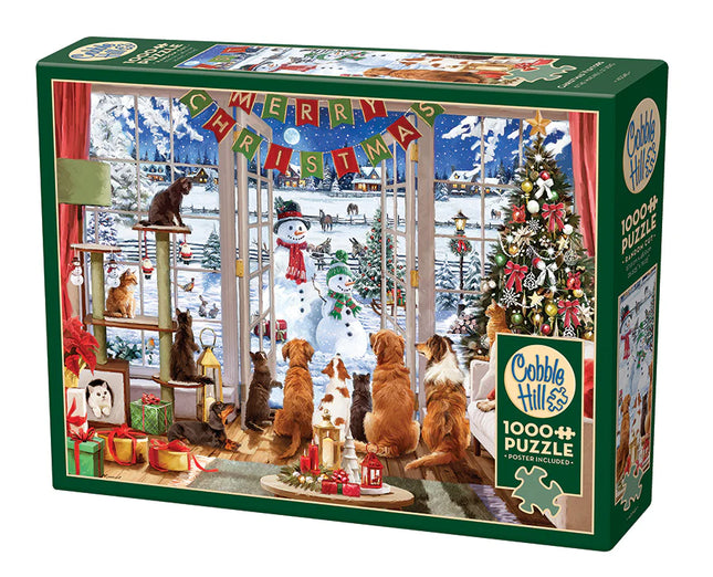 C-T Cobble Hill Christmas Visitors | 1000 Piece