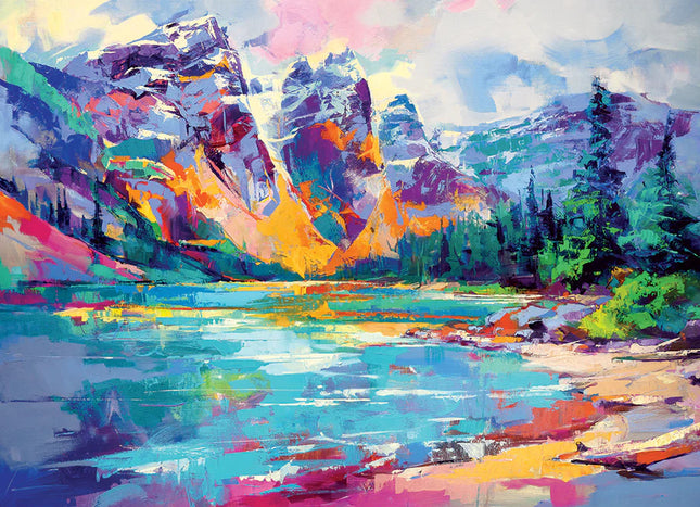 C-T Cobble Mountain Lake | 1000 Piece