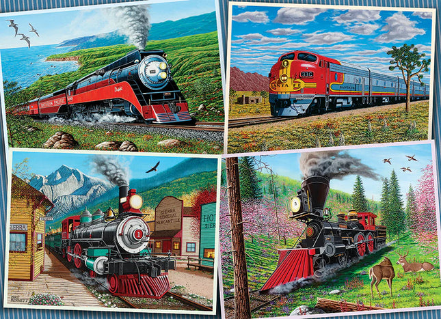 C-T Cobble Historic Locomotives | 1000 Piece