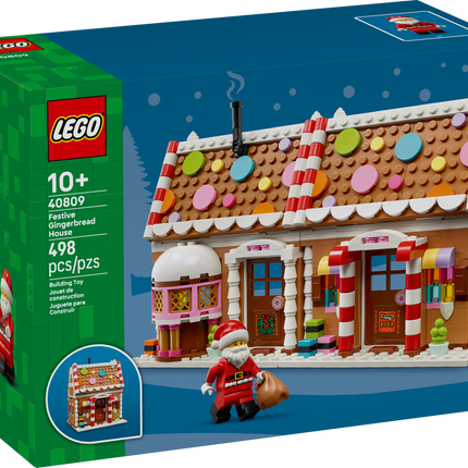 Lego Iconic 40809 La maison en pain d’épices festive