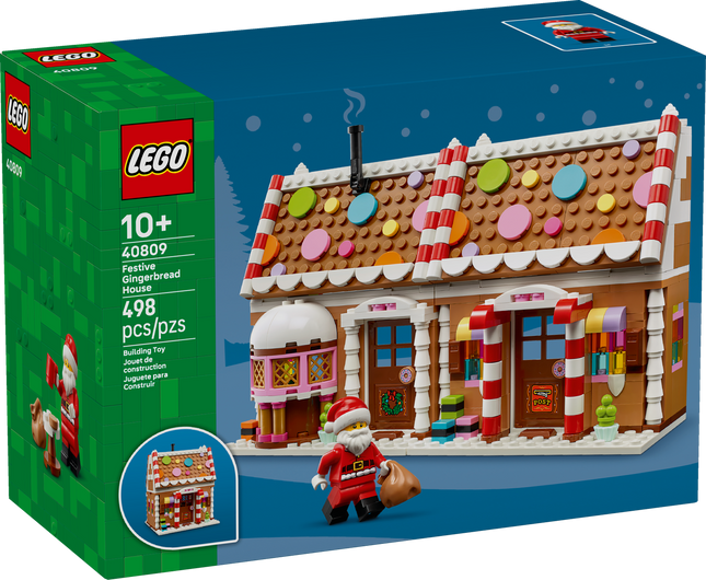 Lego Iconic 40809 La maison en pain d’épices festive