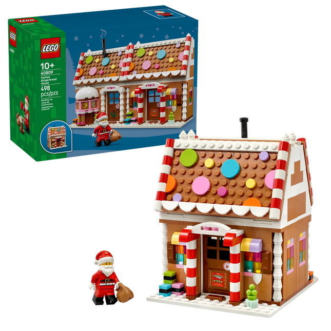 Lego Iconic 40809 La maison en pain d’épices festive