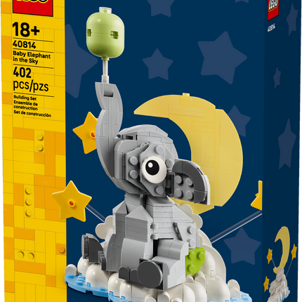 Lego Iconic 40814 Le bébé éléphant dans le ciel