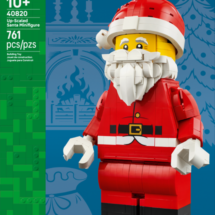 Lego Iconic 40820 Figurine du père Noël à grande échelle