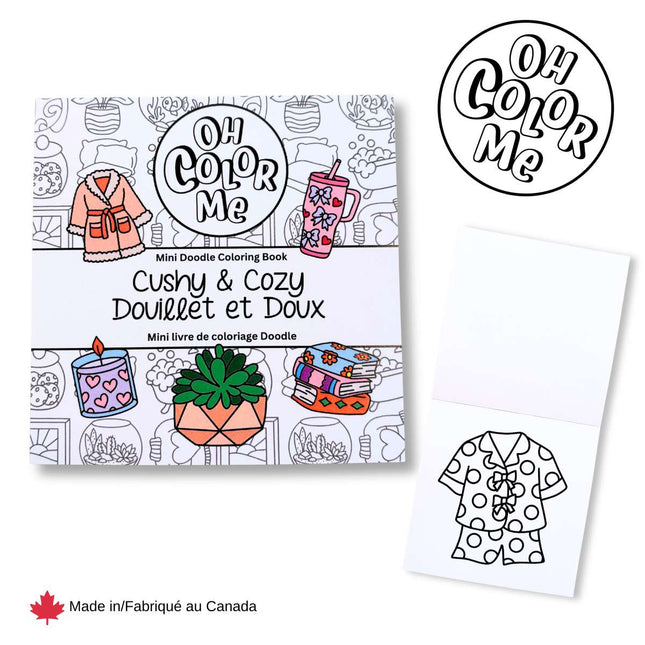 Mini livre de coloriage Douillet et doux