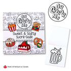 Sweet & Savory Mini Coloring Book