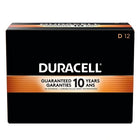 12 Pack Coppertop Alkaline Batteries, D