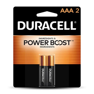 Paquet De 2 Piles Alcalines Coppertop, Aaa
