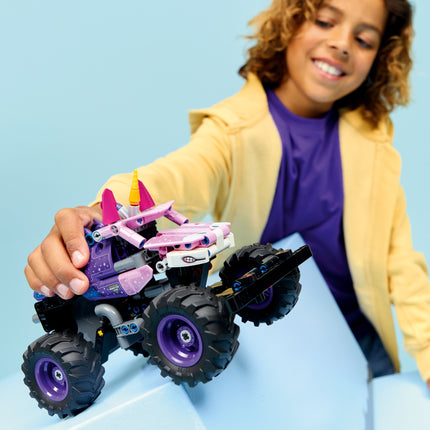 Lego Technic 42220 Monster Jam™ Sparkle Smash™ à rétrofriction