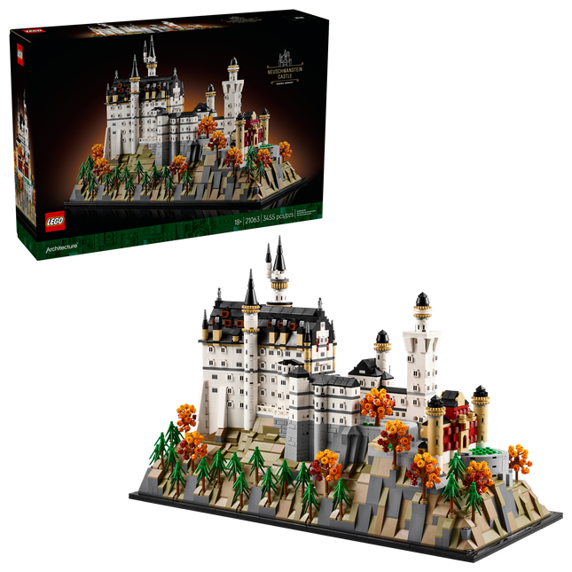Lego Architecture 21063 Le château de Neuschwanstein