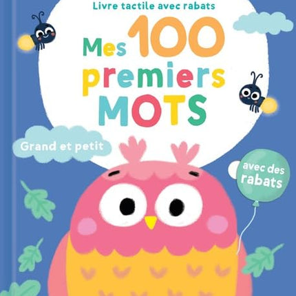 Grand et petit : livre tactile avec rabats