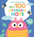 Grand et petit : livre tactile avec rabats