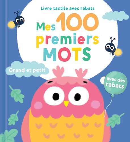 Grand et petit : livre tactile avec rabats