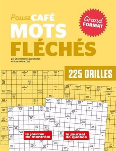 Mots fléchés : grand format