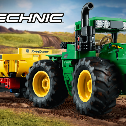 LEGO® Technic™ John Deere 9620R 4WD Tractor 42136 Building Model Kit (390 Pieces)