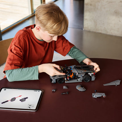 Lego Technic 42173 Koenigsegg Jesko Absolut hypercar gray 