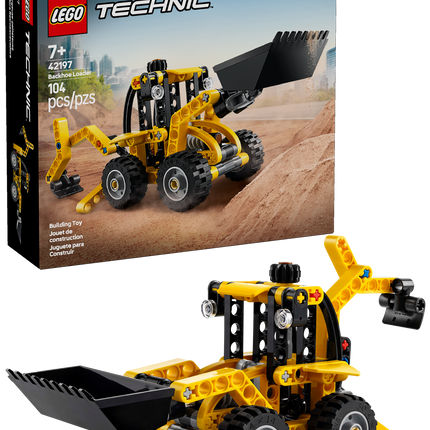 Lego Technic 42197 Backhoe Loader