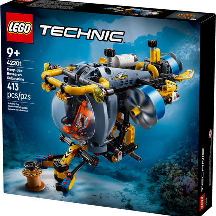LEGO® Technic™ Deep Sea Research Submarine Toy Set 42201