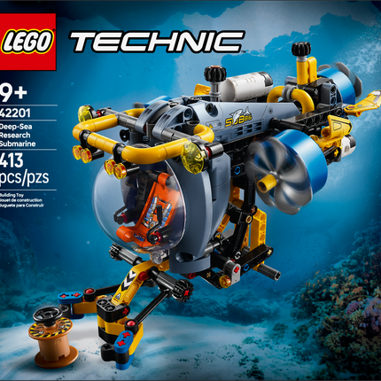 LEGO® Technic™ Deep Sea Research Submarine Toy Set 42201