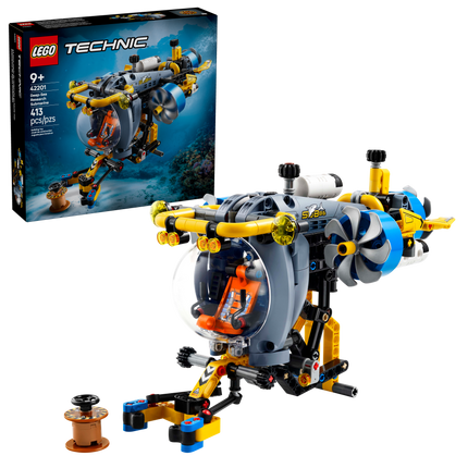 LEGO® Technic™ Deep Sea Research Submarine Toy Set 42201
